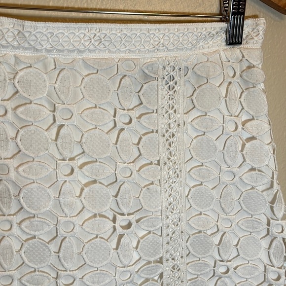 Topshop White Crochet Skirt - Picture 3 of 16